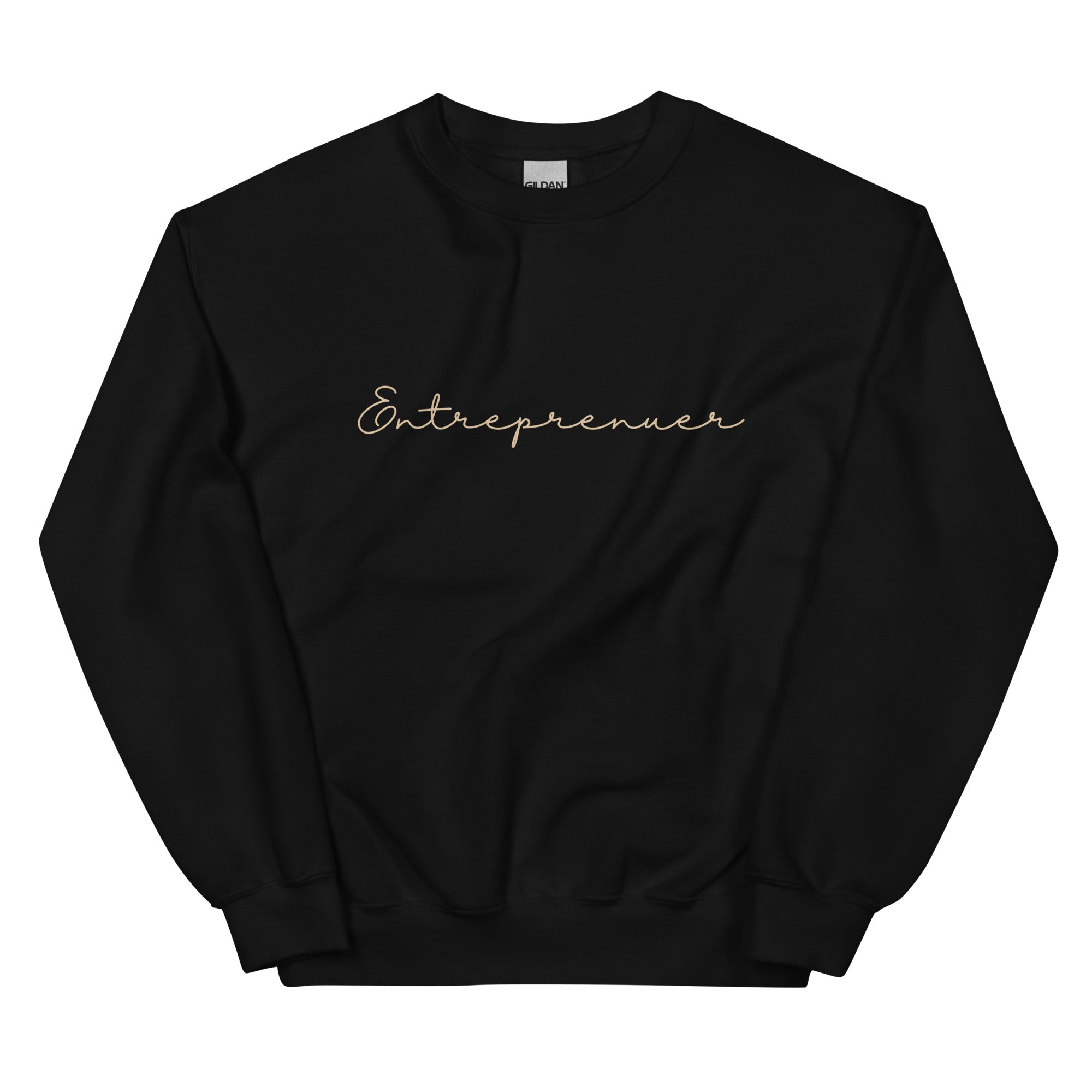 Script Entrepreneur Crewneck Unisex Sweatshirt